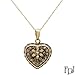 FPJ Stunning Heart Necklace With 1.98ctw Genuine