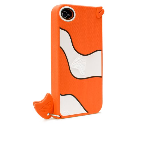 Case-Mate BT-COV-CM016351 Creatures Case f&uuml;r Apple iPhone 4/4S orange fish