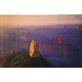 Mountain Range - Vintage Nature Poster