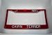 Red Glitter I Love My Cairn Terrier Frame