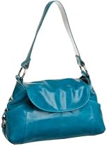 Kenneth Cole REACTION High Shine Flap,Teal,one size
