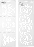 Plaid 17467 Simply Stencil, Damask