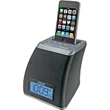 Spacesaver App-Enhanced Alarm Clock with iPod Dock