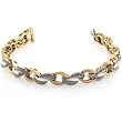 One of a Kind 1-2/5ctw Diamond & 14kt Gold Bracelet (H-I/SI)