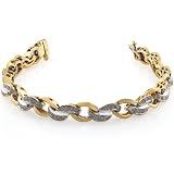 One of a Kind 1-2/5ctw Diamond & 14kt Gold Bracelet (H-I/SI)