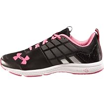 Girls' UA Micro G® Split Grade School Running Shoes Non-Cleated by Under Armour