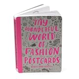 My Wonderful World of Fashion Postcard Book