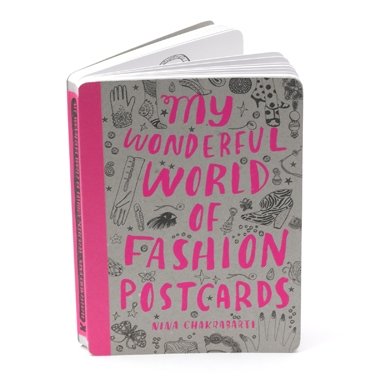 My Wonderful World of Fashion Postcard Book