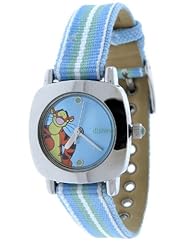 Fun Disney Ladies Lorus Quartz Tigger Canvas Band Watch New Old Stock
