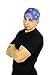Mato & Hash Large Bandanas 27 x 27 | Versatile Biker Rags | Classic Paisley Bandana Pattern - 2PK Blue Jean CA4200