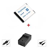 Kit Chargeur (secteur + voiture) + Batterie NP-BN1 pour Sony Cybershot DSC-</u> J10, T99, T110, TX5, TX7, TX9, TX10, TX55, TX100V, W310, W320, W330, W350, W360, W380, W390, W510, W520, W530, W550, W560, W570, W580, WX5, WX7, WX9, WX10, WX30