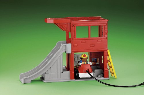 Imagen 6 de Mattel P3331-0  - La gente Feuerwehstation Poco