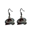 Colorado AVS Avalanche Dangle Logo Earring Set Nhl Charm Gift