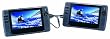 Sylvania SDVD9104 9-Inch Dual Screen DVD Player with USB/SD Card Reader (Black)