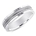 Men\'s Platinum 6mm Comfort fit Wedding Band