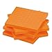 EAI Education Base Ten Flats: Orange Plastic - Set of 10