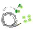 GTMax Universal Stereo Candy Soft Gel Headset 3.5mm - Green for Microsoft Zune 120GB, Zune 16GB, Zune 80GB, Zune 4GB 8GB, Zune 30GB, Zune HD 16GB 32GB