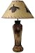 Rustic Pinecone 22 Table lamp by Wildlife Creations