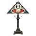 Quoizel French Tulip Tiffany 2 Light Table Lamp