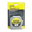 Powerlock II Power Return Rule, 1" x25 ft., Chrome/Yellow