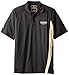 Guinness Performance Golf Shirt Black & Cream