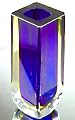 Cobalt Blue Art Glass Vase E82