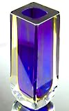 Cobalt Blue Art Glass Vase E82