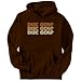 Disc Golf Retro Color Sports Mens Hoodie (Brown, Sizes X-Small - XXX-Large)