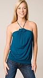 Ella Moss Aquamarine Alejandra Top