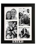 Review Malden 4057-40 / Friends 4 Opening Picture Frame Collage Black Wood