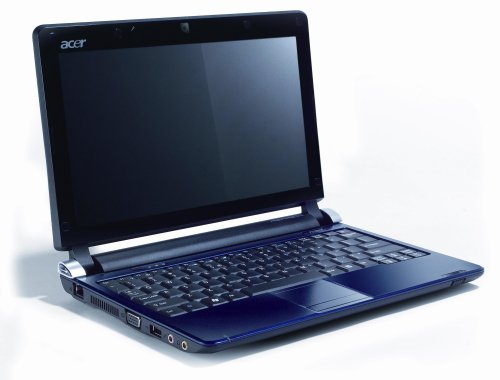Acer Aspire One AOD250-1185 10.1-Inch UltraThin Sapphire Blue Netbook - 6 Cell Battery