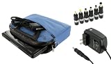 Samsung GO N310-13GB 10.1-Inch Netbook Carrying Bag and AC Wall Adapter Charger (Travel Pro Series -Blue)