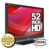 Toshiba REGZA 52XV645U 52-Inch 1080p 120Hz LCD HDTV, Black