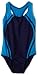 Speedo Girls 7-16 Sport Splice Solid Swimsuit