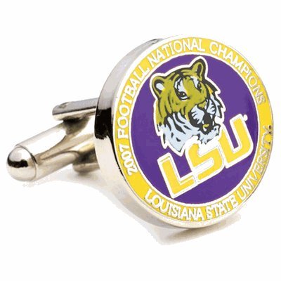 NCAA Louisiana State Fightin Tigers 2007 Commemorative Cufflinks