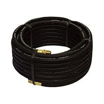 Goodyear Rubber Air Hose - 3/8in. x 50ft., Black
