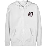 NCAA Mississippi State Bulldogs Youth White Logo Applique Full Zip Hoody