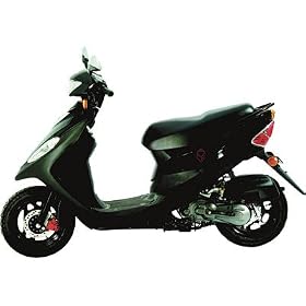 A.C.E. Sports 50cc Scooter - Blue, Model 50R
