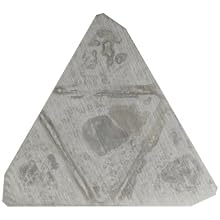 Sandvik Coromant T-MAX MILLING  Carbide Milling Insert, TFA Style, Triangle, H10 Grade, Uncoated, TFA42P3R,0.125" Thick, 0" Corner Radius (Pack of 10)
