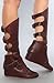 thumbnail: 80%20 The Cody Buckle Back Hidden Wedge Boot in Ox Blood,Shoes for Women from 80%20
