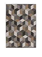 Alfombra Stella 600 (Multicolor/Marrón)