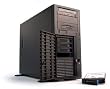 CybertronPC Imperium Series XV9042 Tower Server, Dual Intel Pentium Xeon 5050 Dual Core Processors, Supermicro X7DVL-E Motherboard, 2GB DDR2 PC5400 ECC Registered & Fully Buffered (667MHz) memory, 3x250GB SATA II 7200RPM Hard Drives, Raid 5 Array, Gigabit LAN, Video Graphics, 650 Watt Power Supply, 1 Year parts & labor warranty