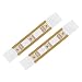 PM Company SecurIT $10000 Kraft Currrency Bands, 1.25 x 7.62 Inches, White/Mustard, 10,000/Carton (55010)