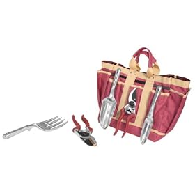 ThreeSixty Innovation Outdoor Tools Set - Burgundy from Hand Garden Tools