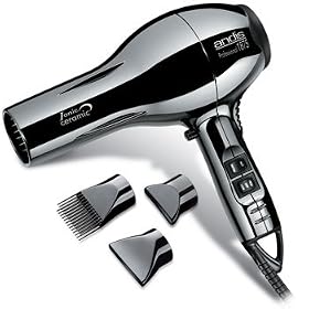 Andis Pro 1875 Ceramic Ionic Black Chrome Finish Model No. 82005