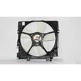 97-99 SUBARU LEGCY 2.5L (Fr 5 97) 95-99 LEGCY 2.2L RADIATOR CONDENSER FAN ASSEMBLY by TYC