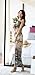 Bluetime Womens Sexy Boho Print V-neck Long Maxi Beach Party Dress