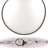 2mm Black Rubber Cord 14 Necklace 925 Sterling Silver Lobster Clasp
