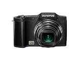 Olympus SZ-14 Digitalkamera (14 Megapixel, 24-fach opt. Zoom, 7,6 cm (3 Zoll) Display, bildstabilisiert) schwarz