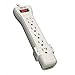 Tripp Lite 7 Outlet Surge Protector Power Strip, 7ft Cord, Right Angle Plug, 2160 Joules, & $75,000 INSURANCE (SUPER7)